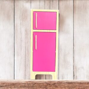 Geladeira Em Pinus Pink
