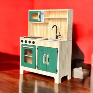 Cozinha Em Pinus Verde
