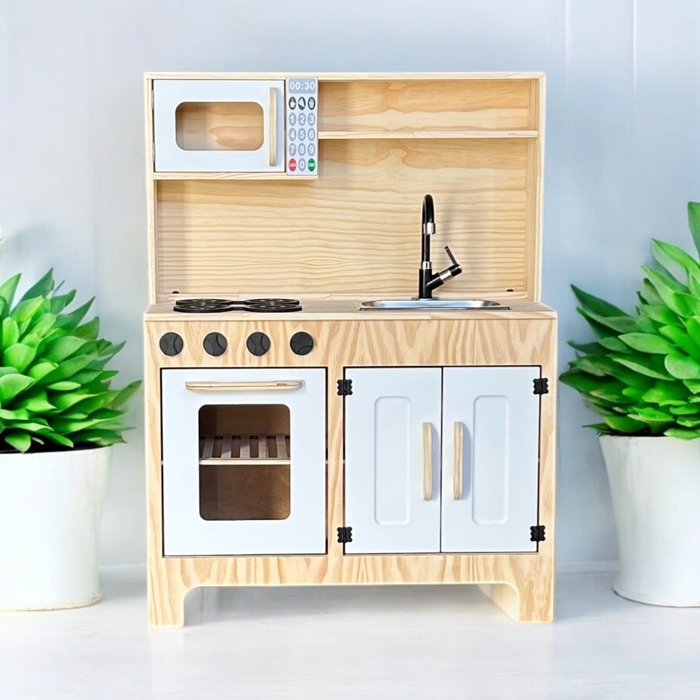 Cozinha Em Pinus Branca