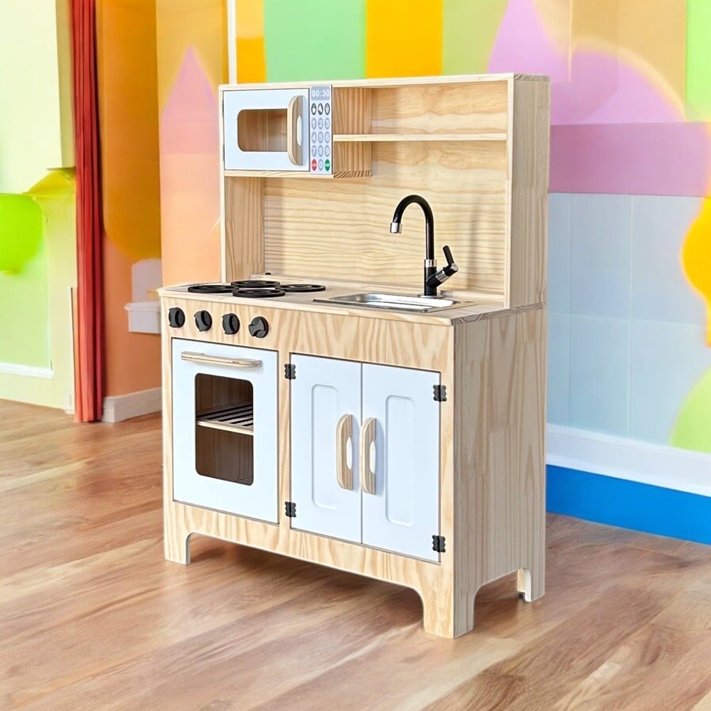 Cozinha Em Pinus Branca