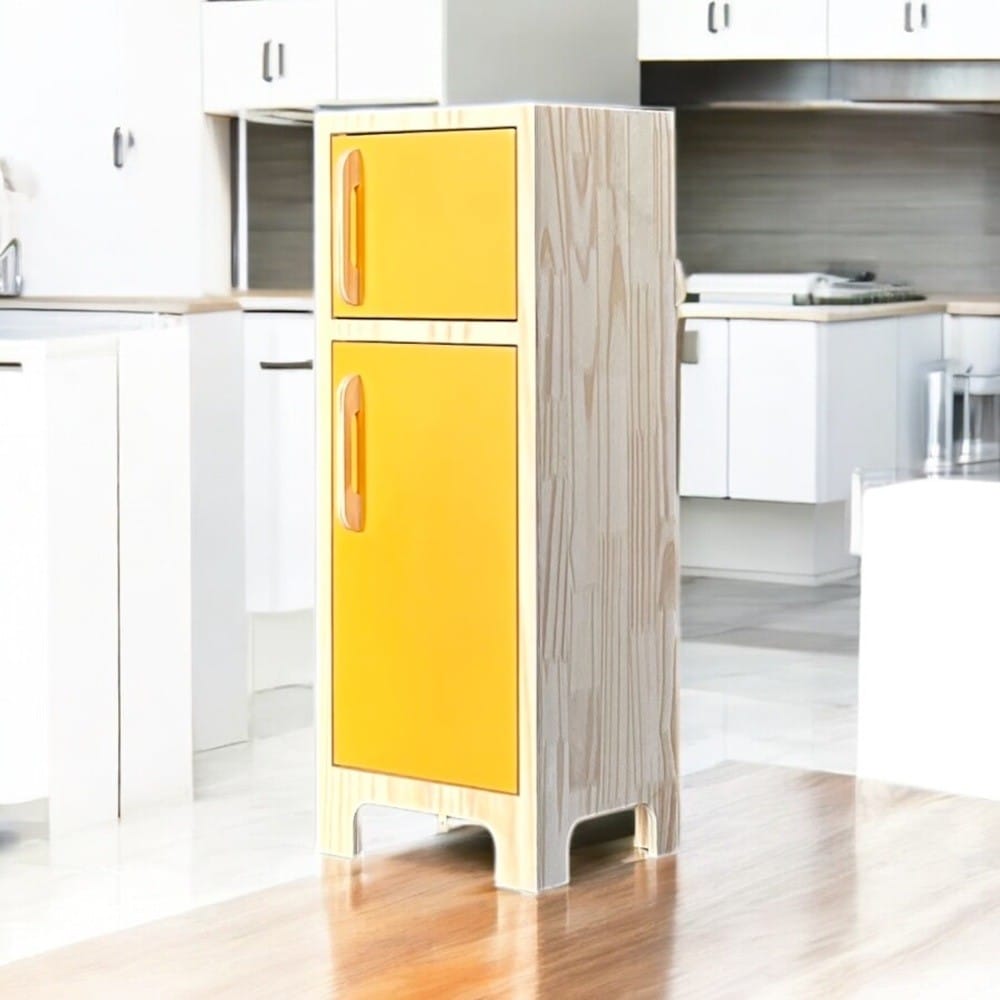 Geladeira Em Pinus Amarelo