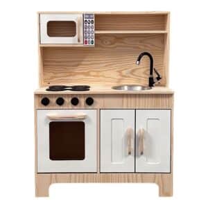 Cozinha Em Pinus Branco Ref.8280