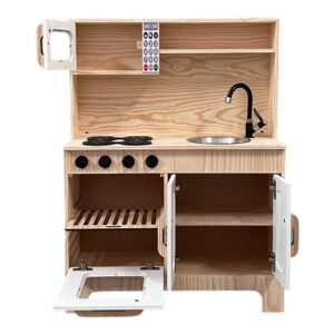Cozinha Em Pinus Branco Ref.8280