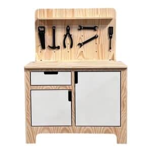 Oficina Em Pinus Branco Ref.8295