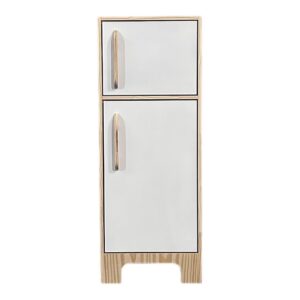 Geladeira Em Pinus Branco Ref.8300