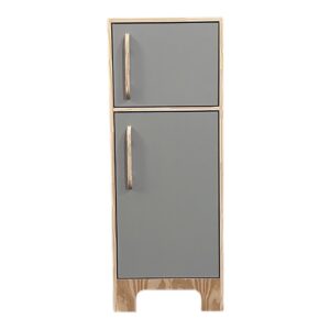 Geladeira Em Pinus Cinza Claro Ref.8313