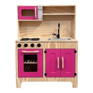 Cozinha Em Pinus Pink Ref.8442