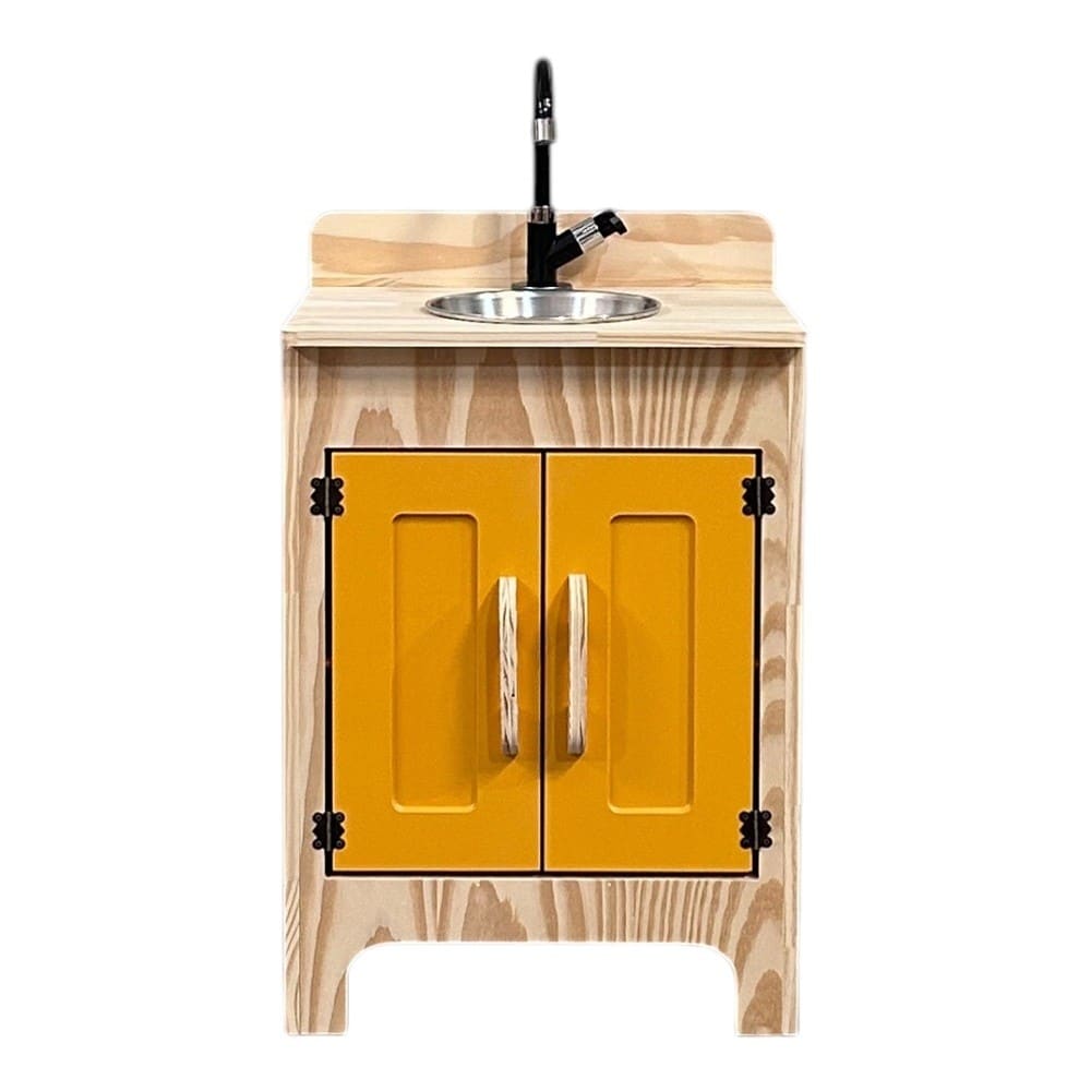 Página Inicial 28 Mini Pia Em Pinus Amarelo Escuro Ref.8394