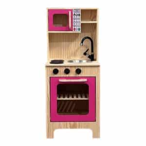 Cozinha Uma Porta Em Pinus Pink Ref.8447