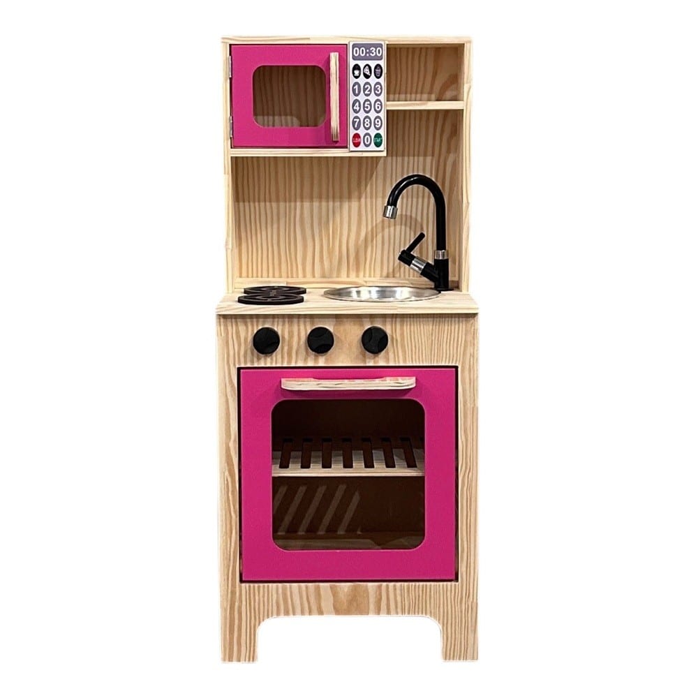 Cozinha Uma Porta Em Pinus Pink Ref.8447